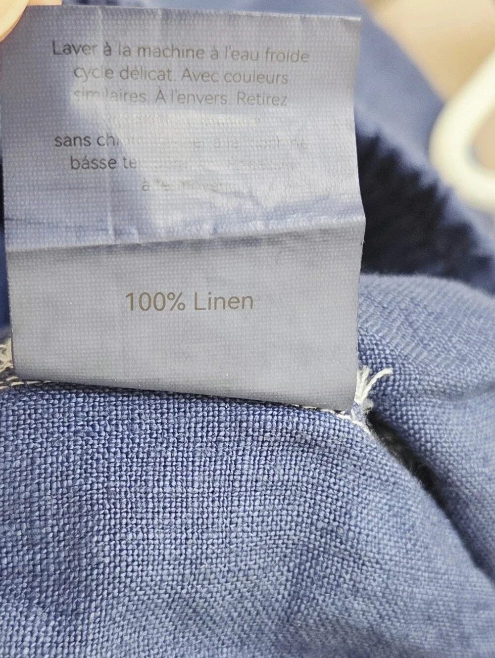 Lintico Linen Classic Pants Ombre Gradient Size Small Resort